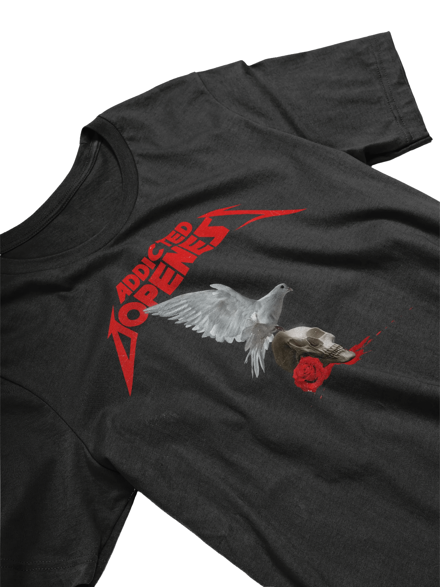 Ethereal Dove and Skull T-Shirt product image (8)