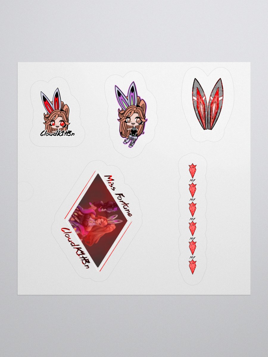 Battle Bunny Sticker Sheet product image (3)
