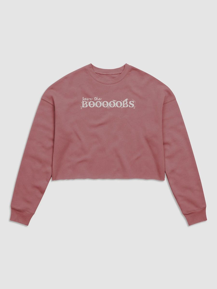 [charity] save the booooobs - white accent product image (1)
