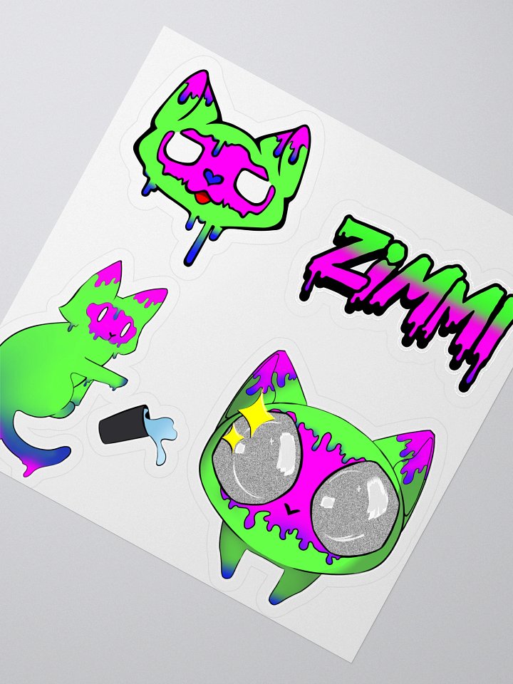 Zimmi Sticker Pack (4-Pack) product image (2)