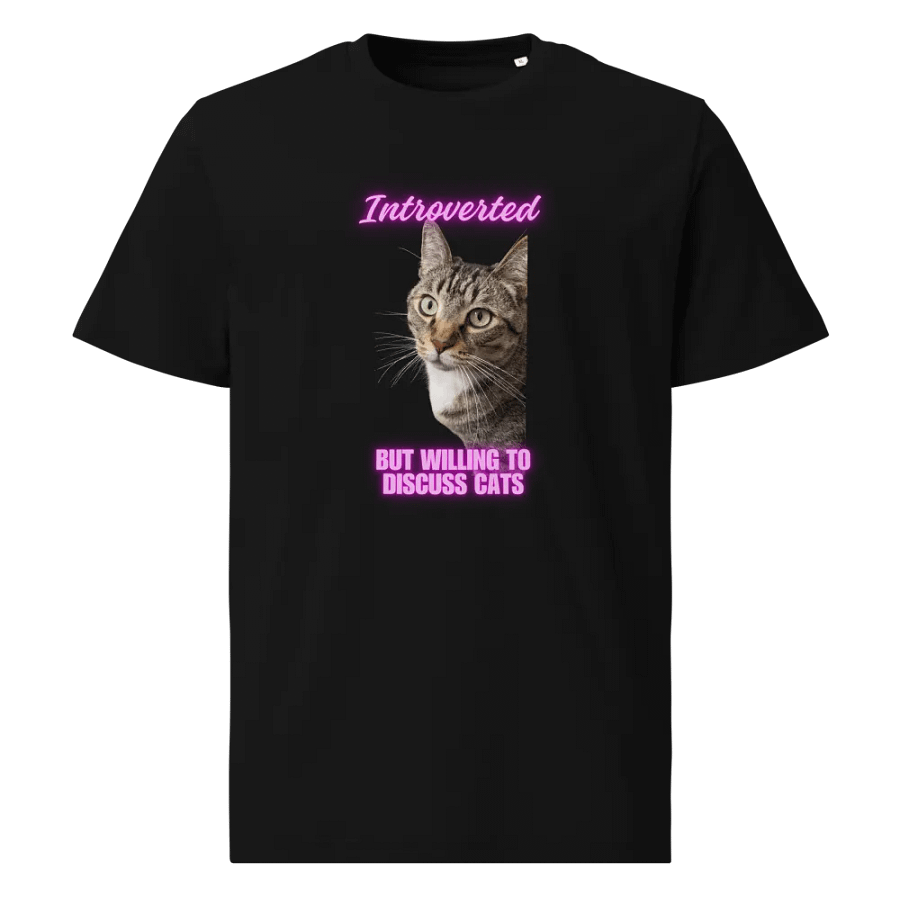 Introverted... Cat Tshirt product image (1)