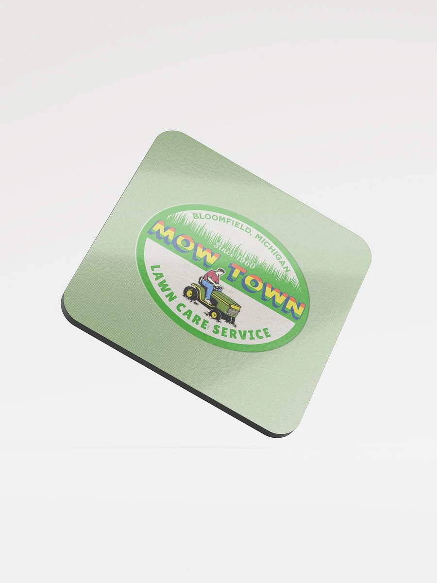 Mow Town Lawn Care Beverage Coaster product image (3)