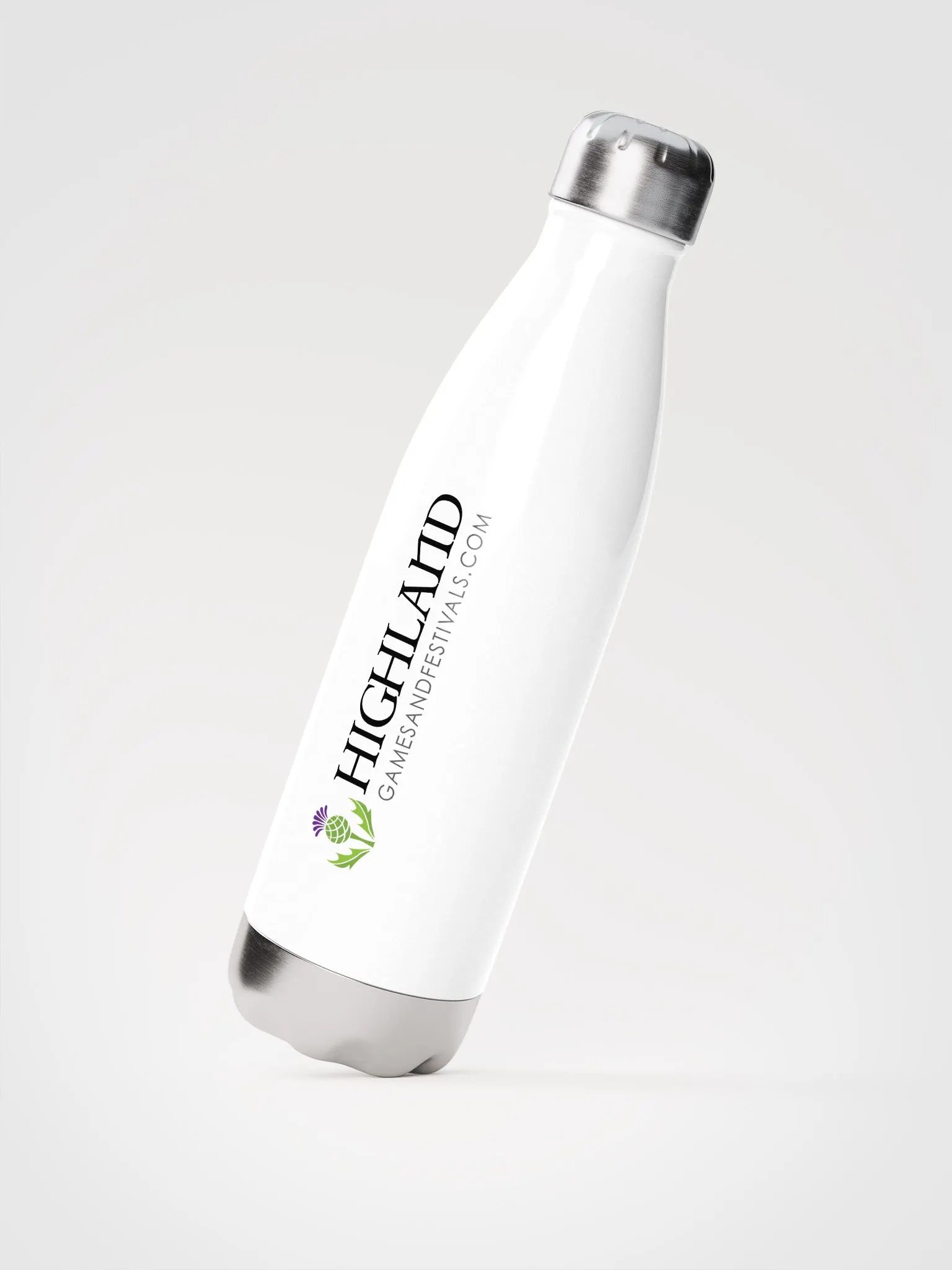 HGAF Logo Stainless Steel Water Bottle product image (2)