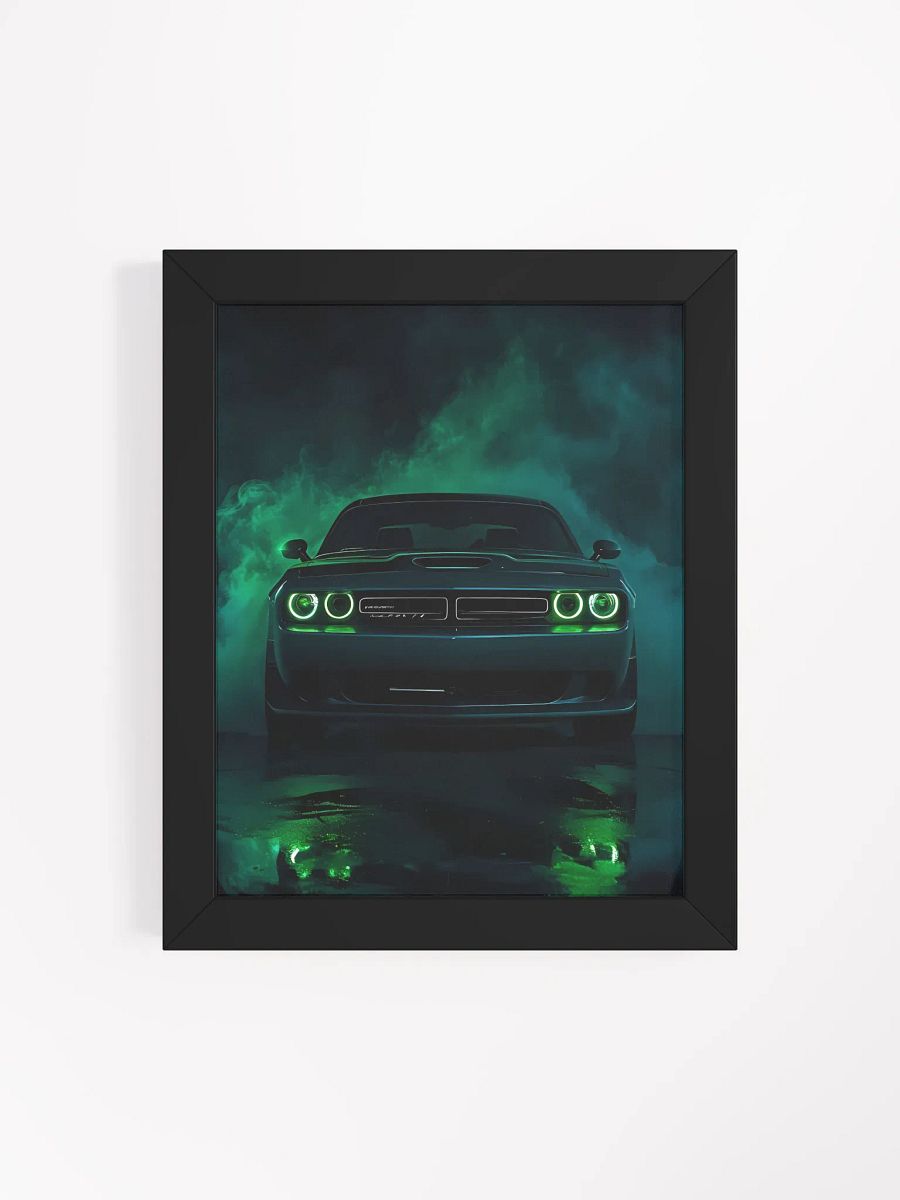 Neon Dream Car Framed Poster product image (5)