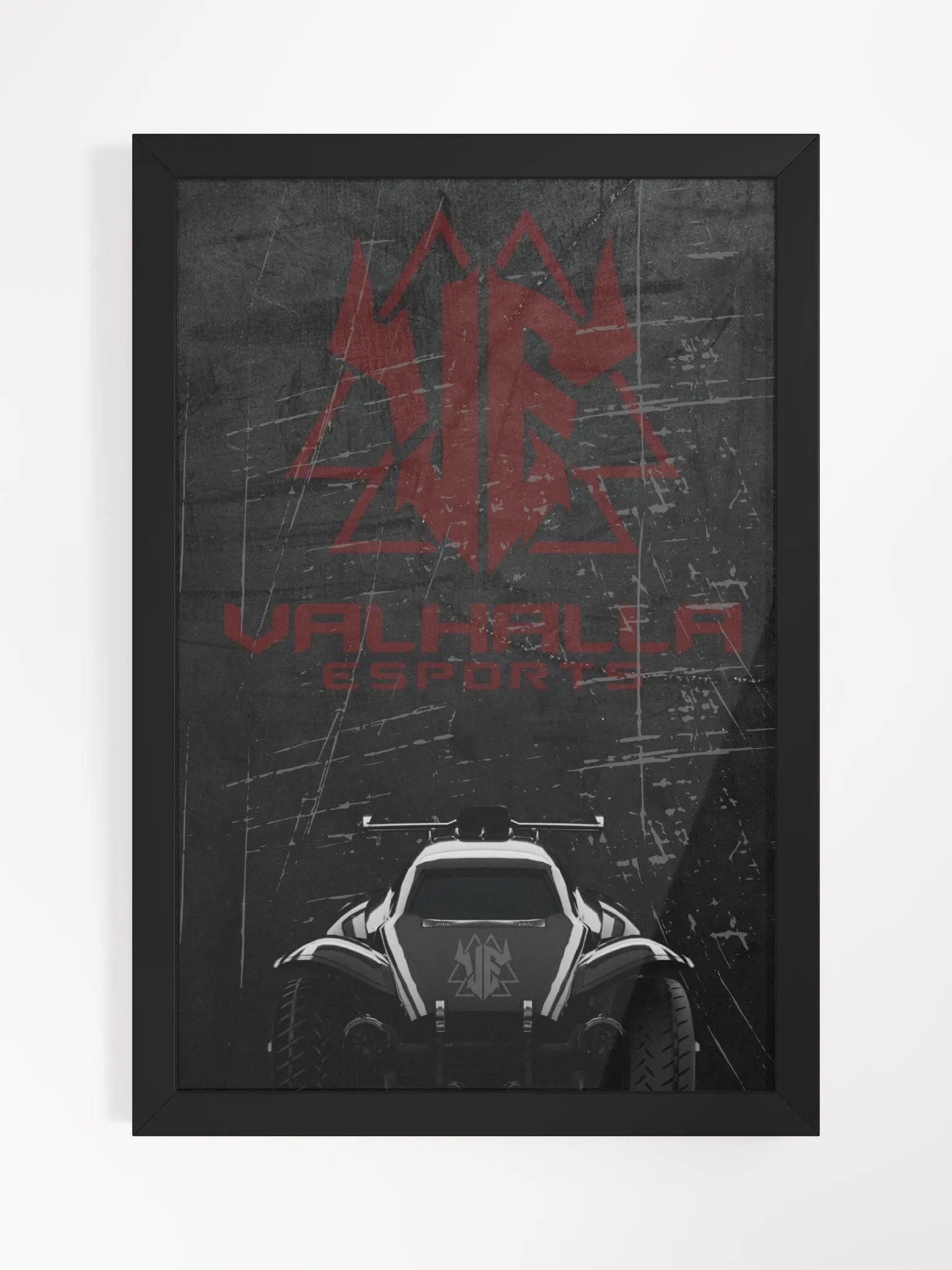 Valhalla Esports Red Logo Poster product image (5)