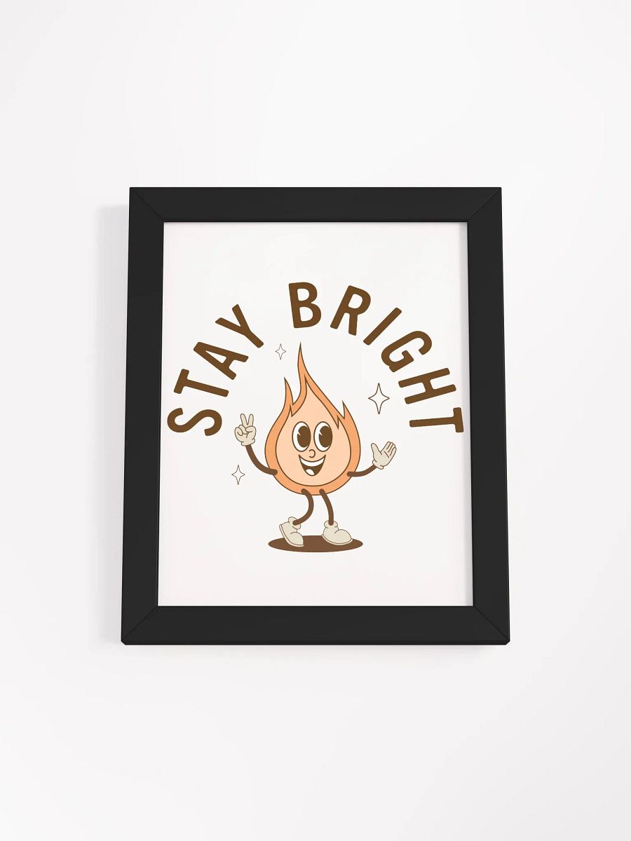 STAY BRIGHT Sign Poster product image (3)