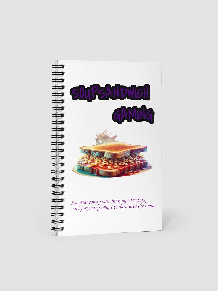 SoupSandwich Spiral Notebook product image (1)