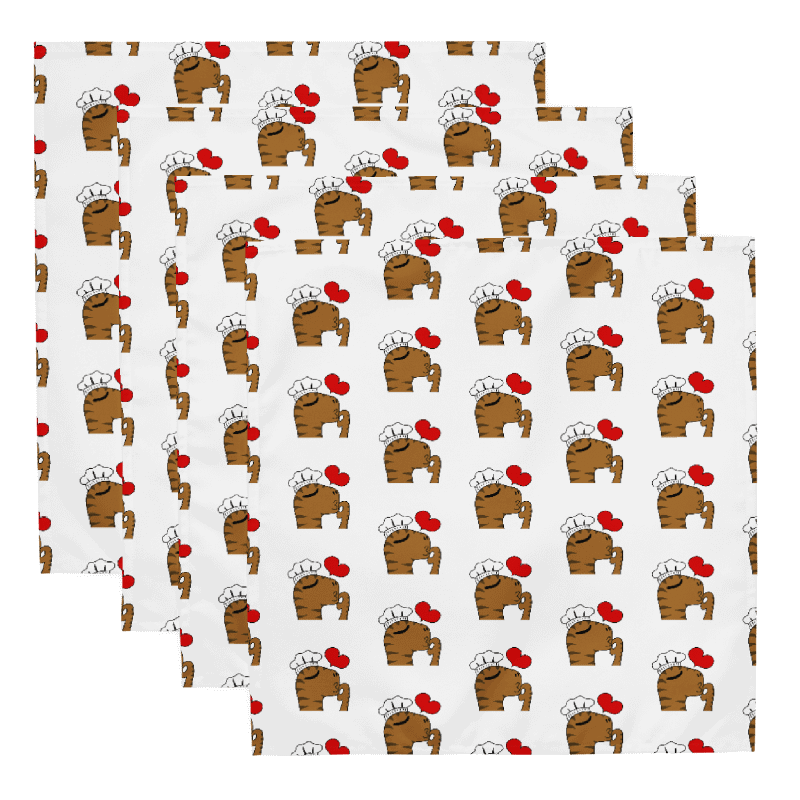 Chef Douglas Cloth Napkin Set (4 Napkins) product image (3)