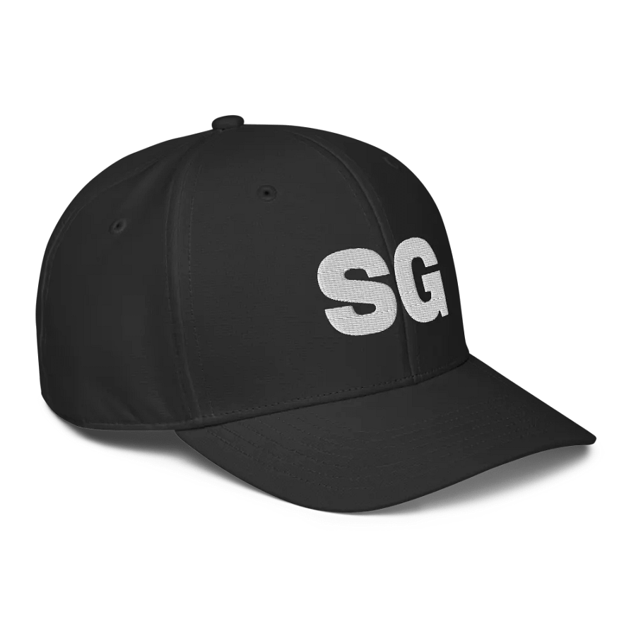 SG letters black cap product image (3)