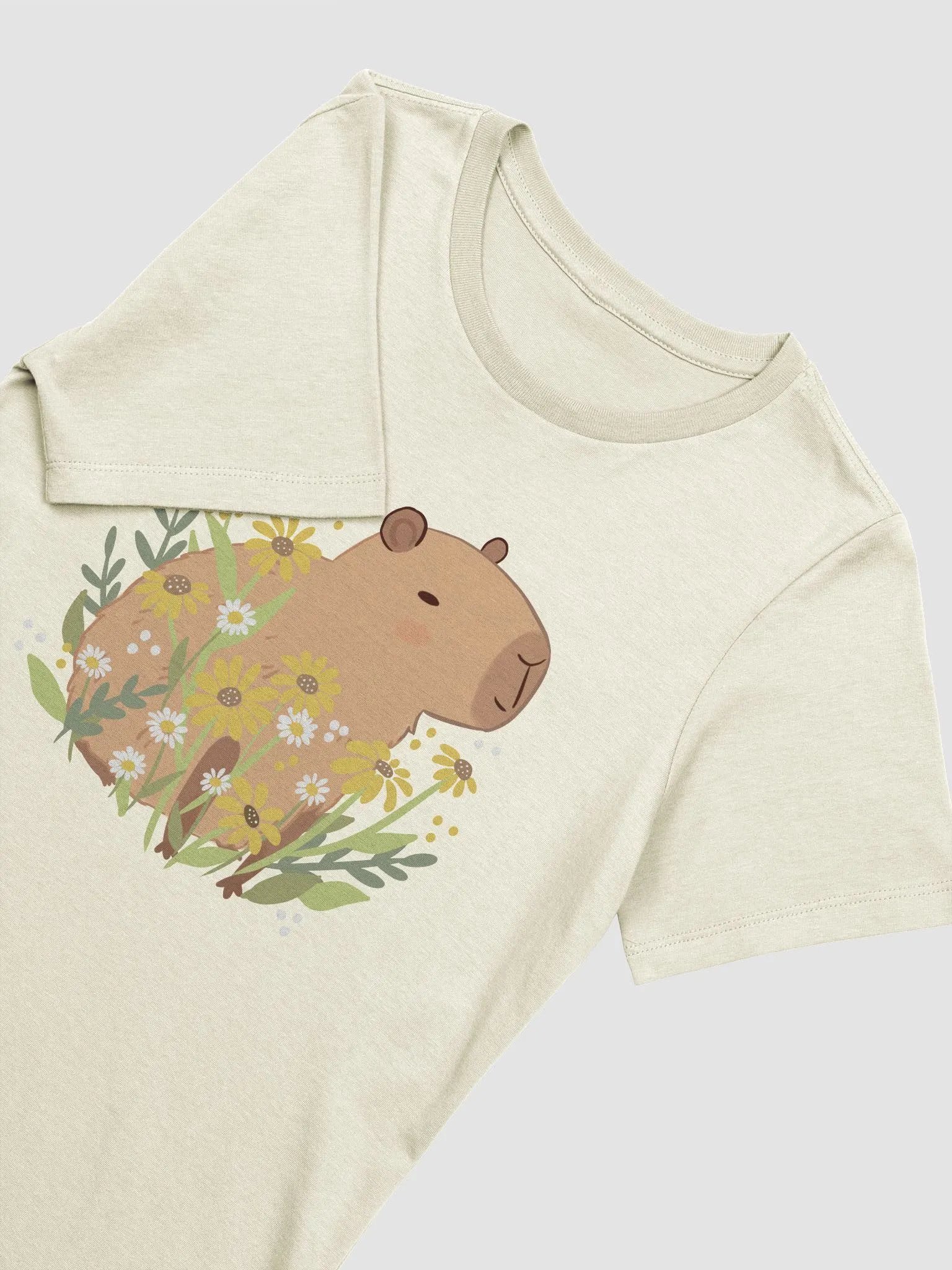 Capybara Daisy Women's Relaxed-fit Tee product image (7)