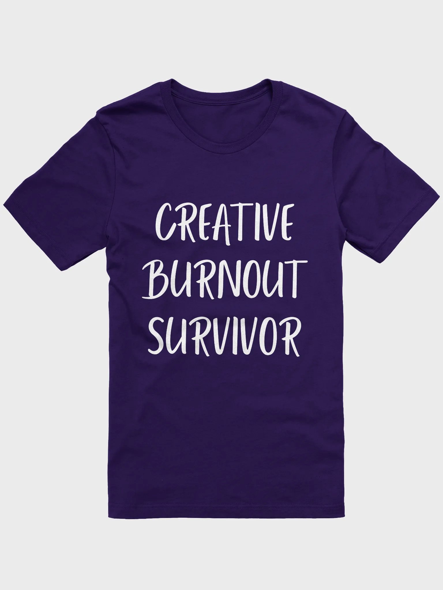Creative Burnout Survivor Supersoft T-Shirt product image (2)