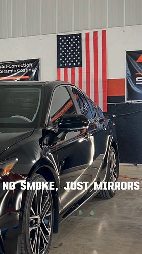 Another mirror on wheels rolling out of DripWorks! Corrected, coated and protected! Give us a call if your ride needs some ex...