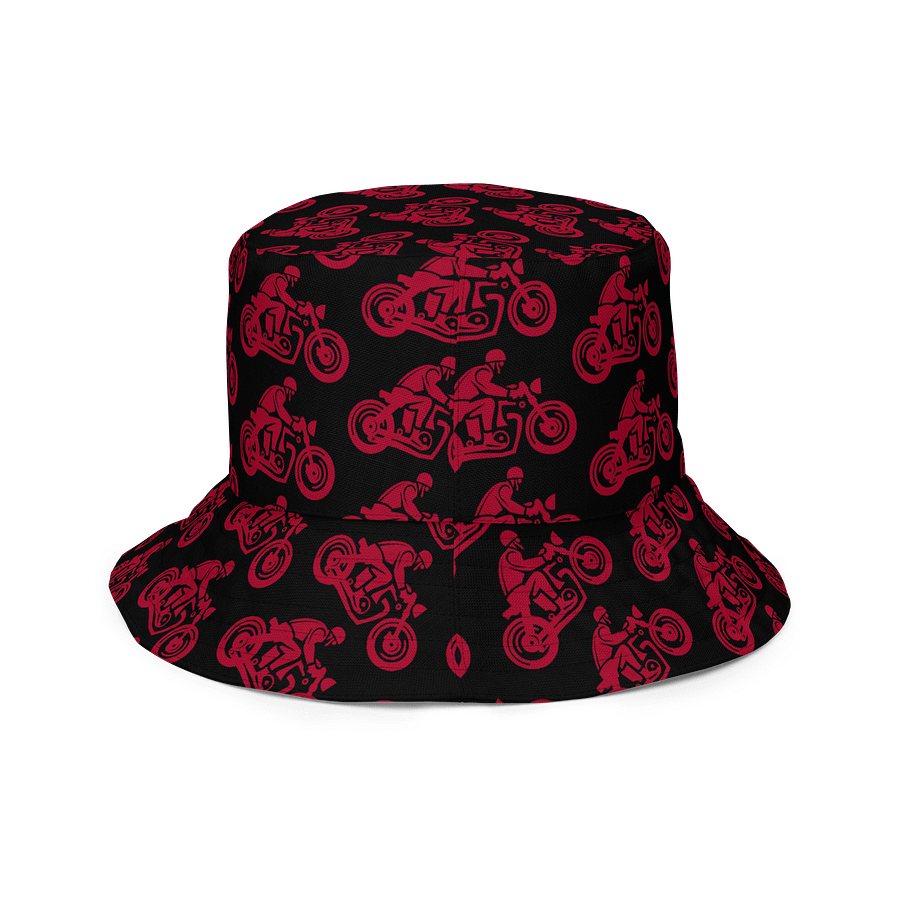 Retro Rider Reversible Bucket Hat – Vintage-Inspired 2-in-1 Hat for Bikers, Streetwear & Festival Style product image (6)