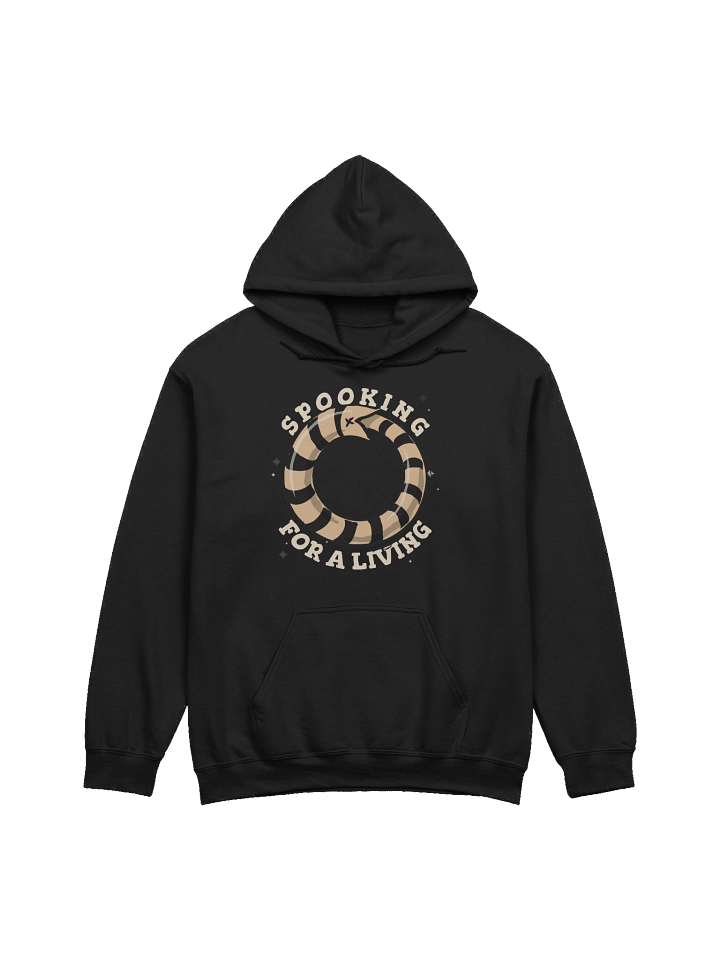 [UM Designs] Spooking For A Living - Unisex Pullover Graphic Hoodie product image (1)