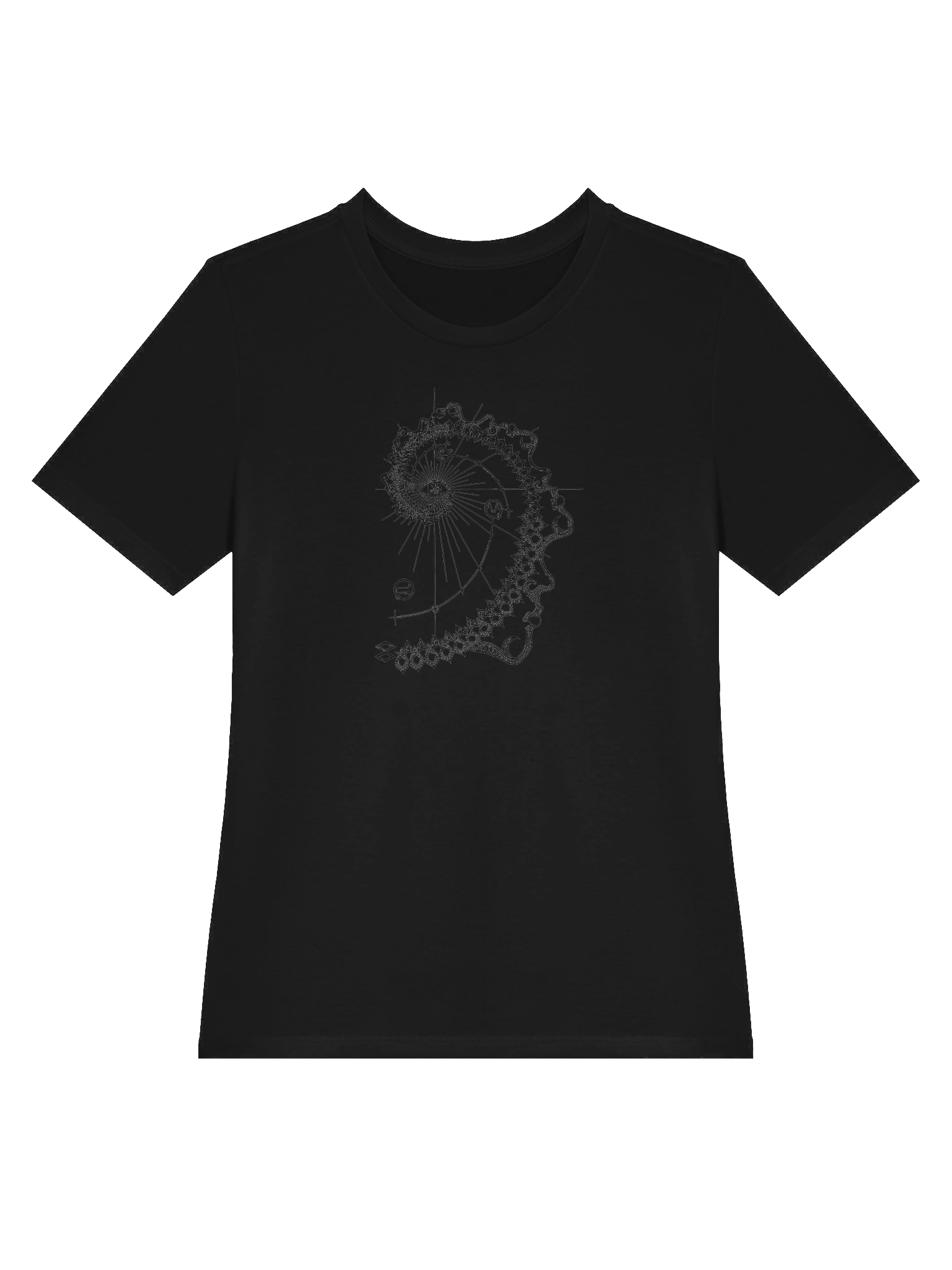 Golden Ratio T-Shirt – Retro Fibonacci Spiral, T-Shirt product image (1)