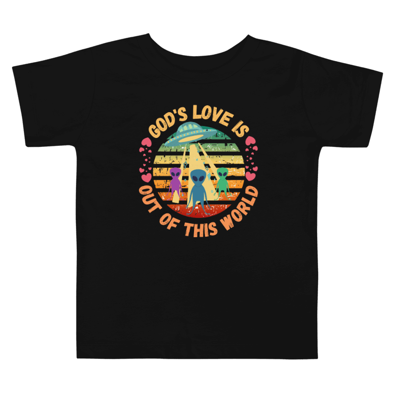 God's Love Is Out Of This World Toddler T-Shirt product image (7)