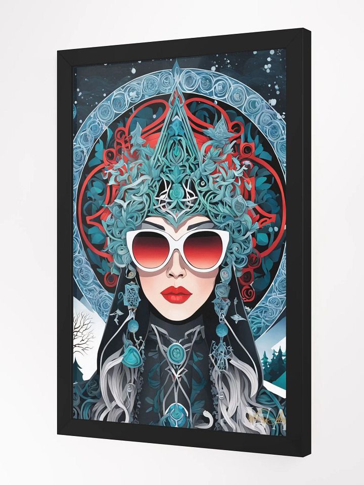 Winter Wiccan 02 - Framed Matte Poster product image (7)