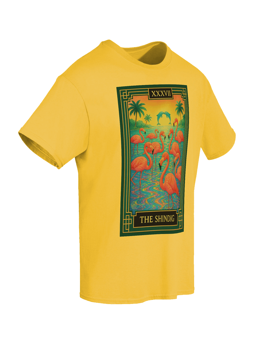 The Shindig Flamingos Tarot Card Tee product image (4)