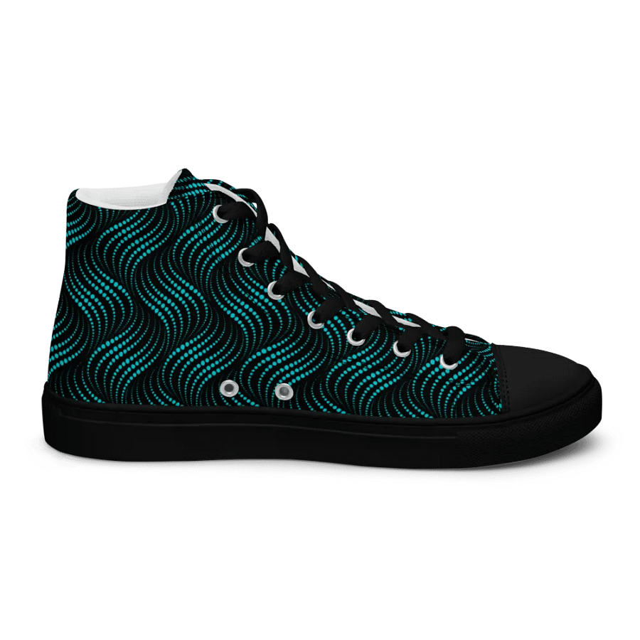 Light blue wavy men’s shoes product image (9)