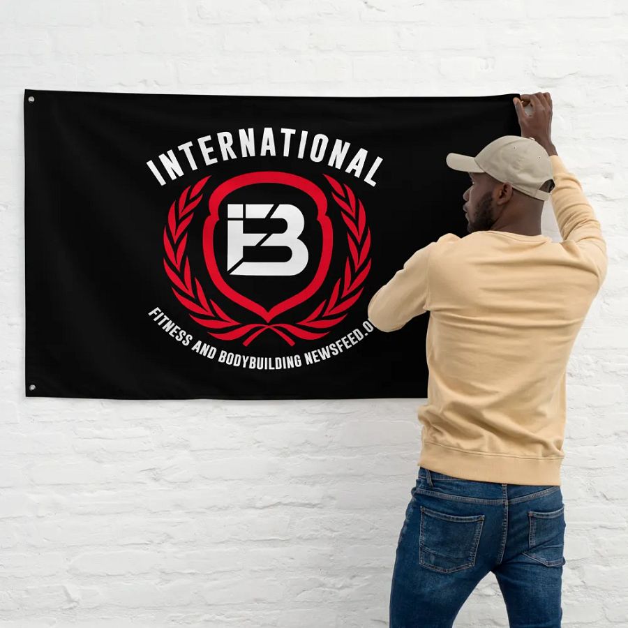 IFBNewsfeed.Org's All-Over Print Flag product image (11)