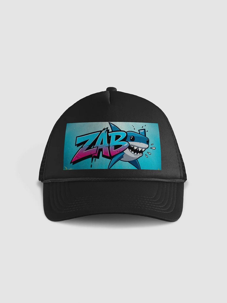 Playful Shark Graffiti Trucker Hat product image (3)