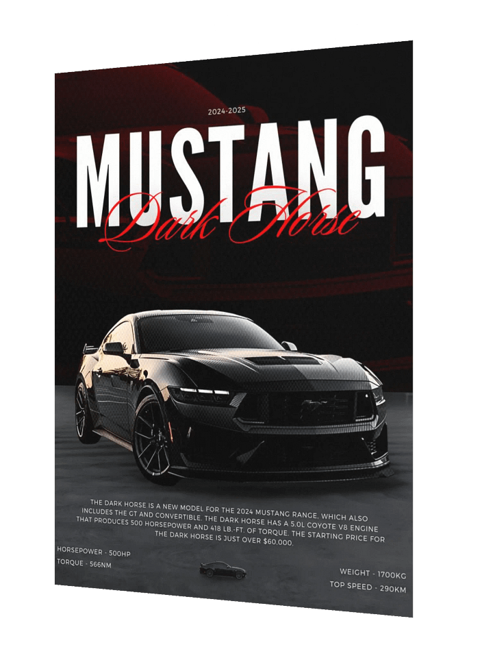 MUSTANG DARK HORSE product image (2)