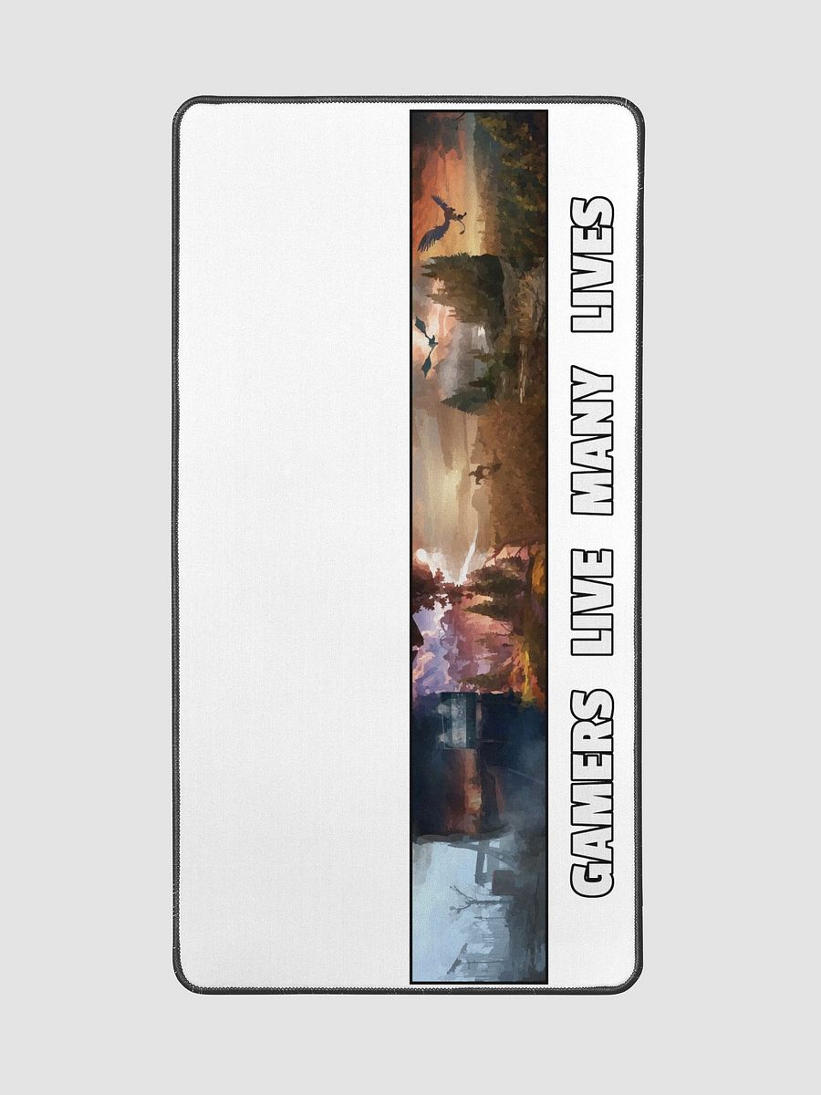 GAMERS LIVE MANY LIVES - Desk Mat product image (3)