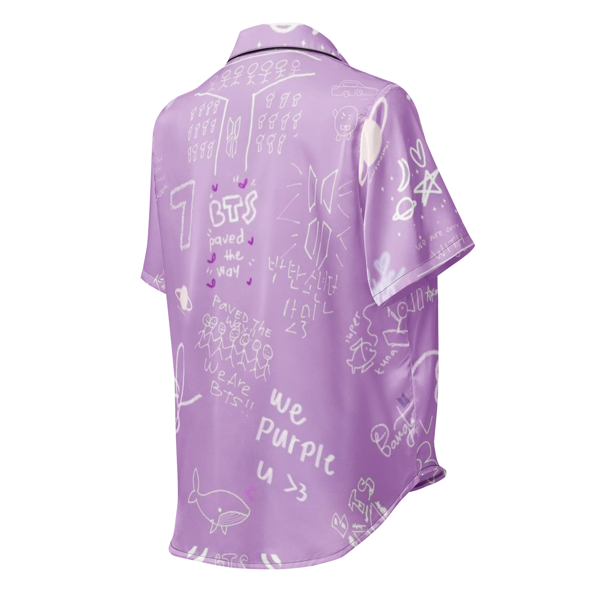 BTS Women's Pajama Top product image (4)