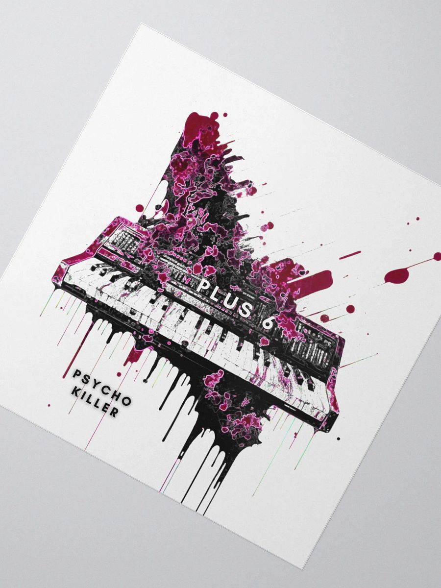 Psycho Killer Album Art - sticker product image (2)