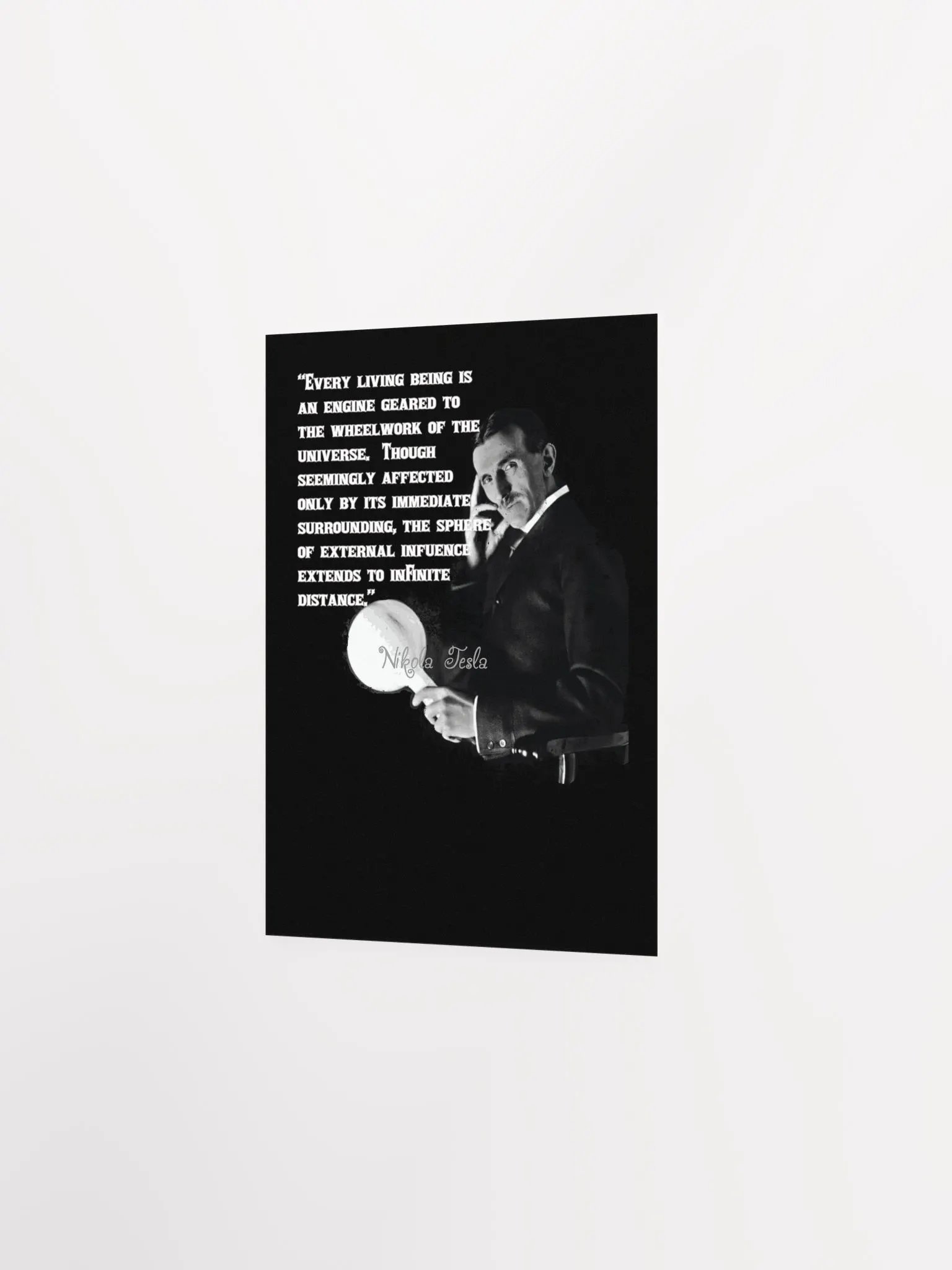 Universe Engine Thought | Matte Paper Poster product image (2)