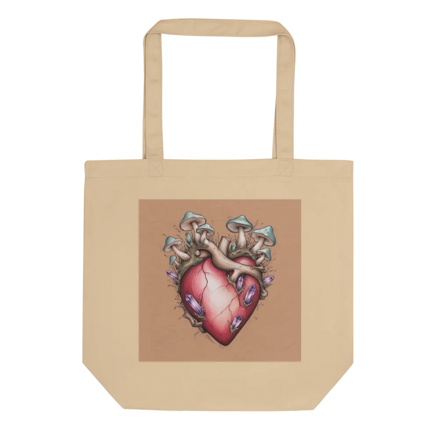 Corrupted Heart Tote Bag product image (1)