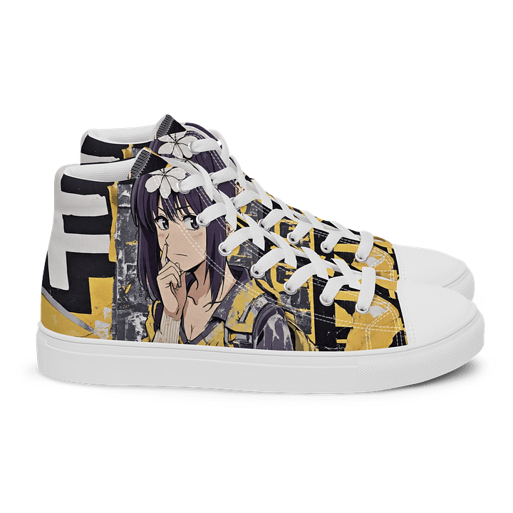 Urban Anime Yellow Canvas High Tops product image (2)
