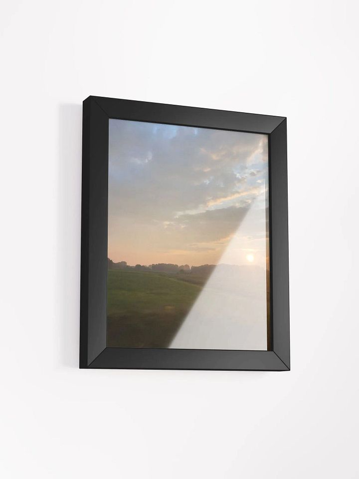 Hazy Evening High Quality Matte Poster product image (2)