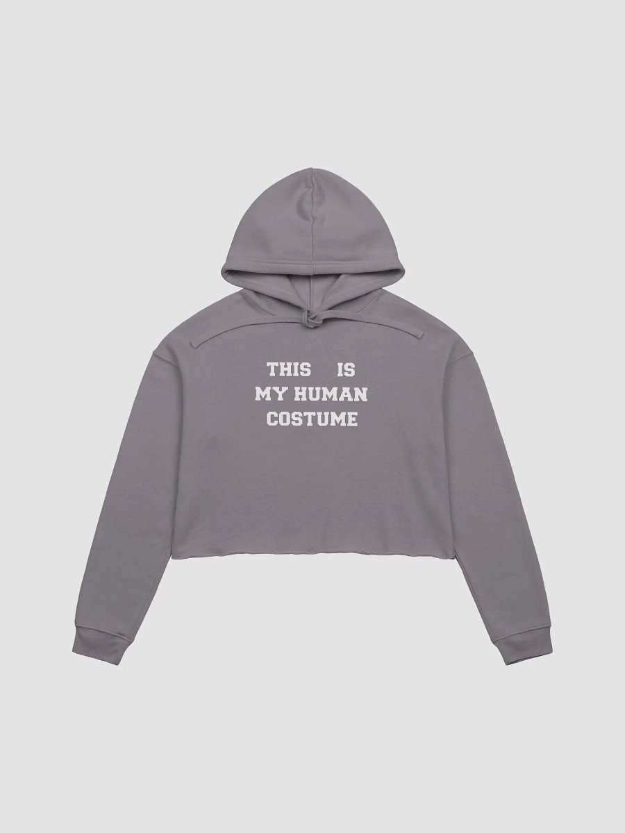 Human Costume fleece crop hoodie product image (2)