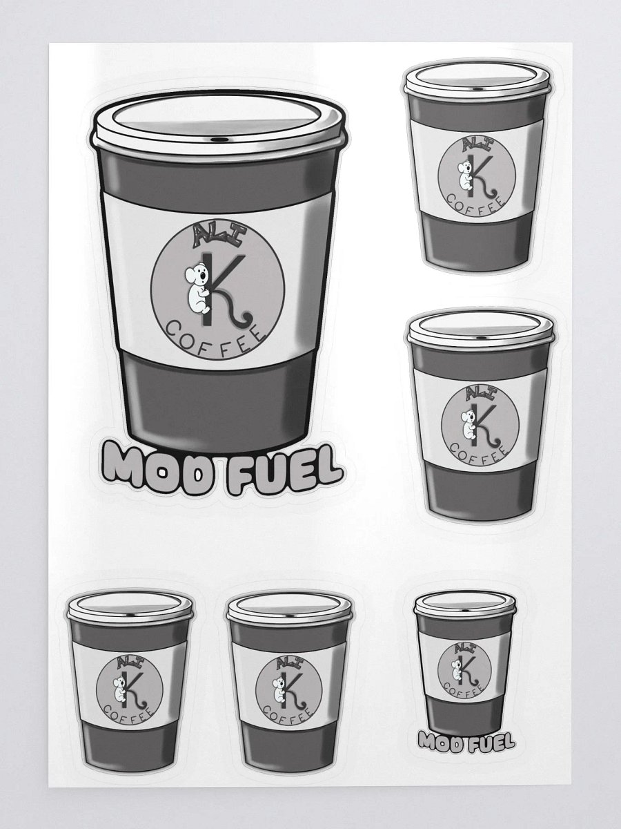 Ali K Coffee 6Stickers product image (2)