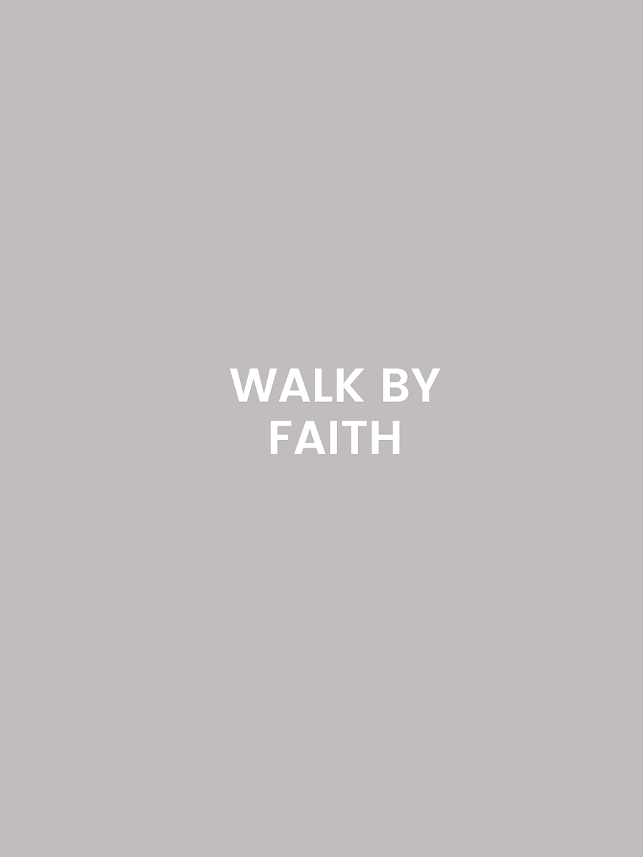 Walk By Faith. product image (4)