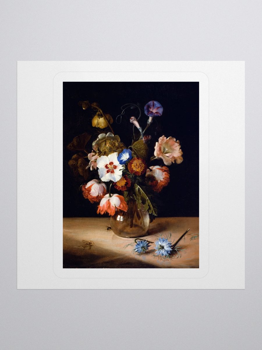 Flowers in a Glass Vase (1671) – Vintage Floral Stickers product image (2)