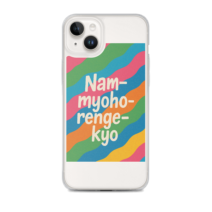 Nam-Myoho-Renge-Kyo iPhone® MagSafe® Case – Vibrant Protection for Nichiren Buddhists product image (1)