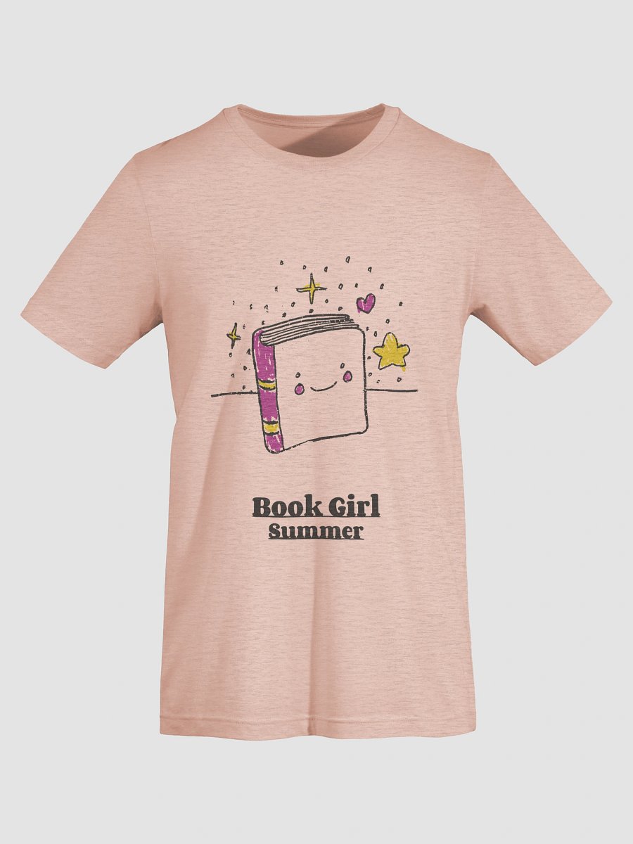 Blushing Book Girl T-Shirt product image (76)