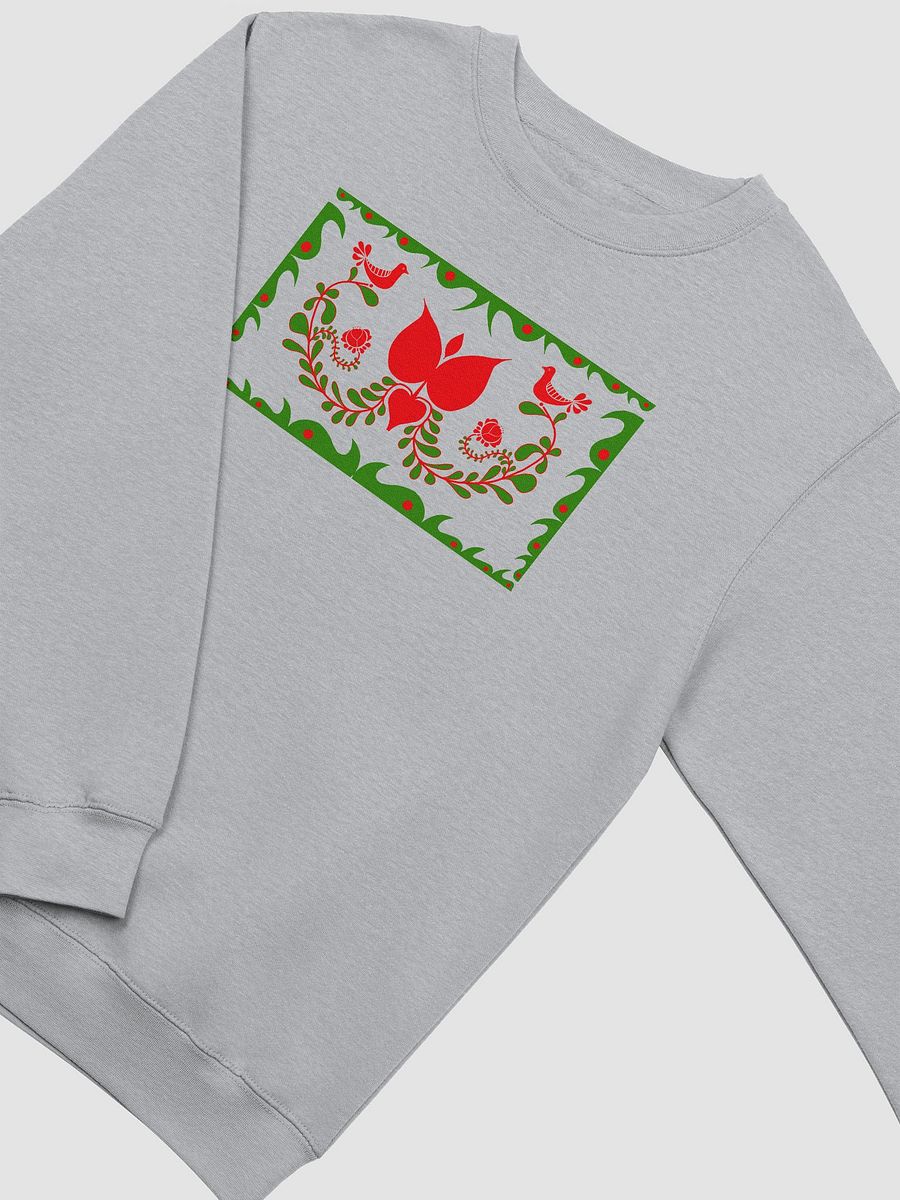 Hungarian Folk Art Silver Sweatshirt product image (3)
