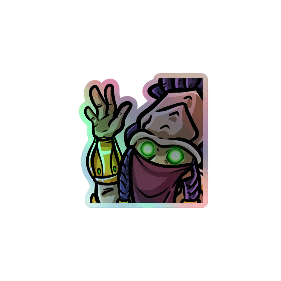 Dark Templar Wave Holo Sticker product image (1)