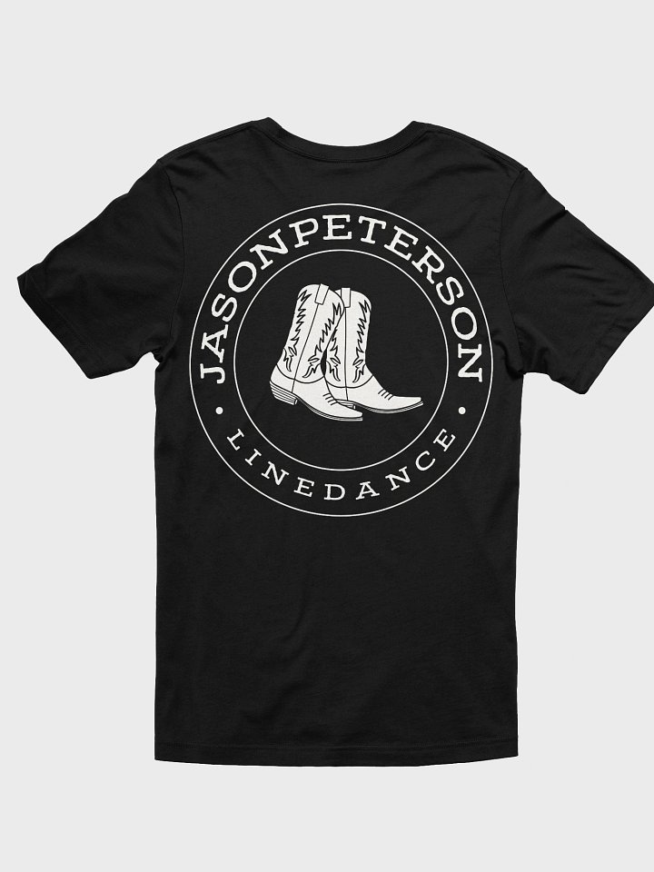 JPLinedance Classic - White Logo Bella Canvas T-Shirt product image (15)