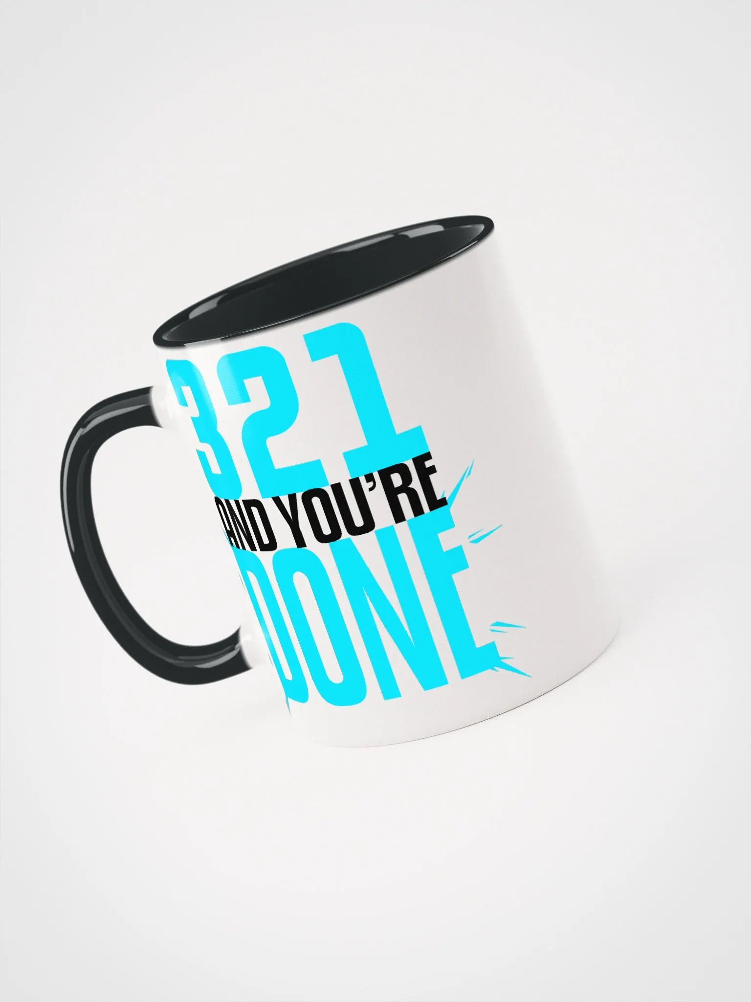 'DONE' Blue Mug product image (3)