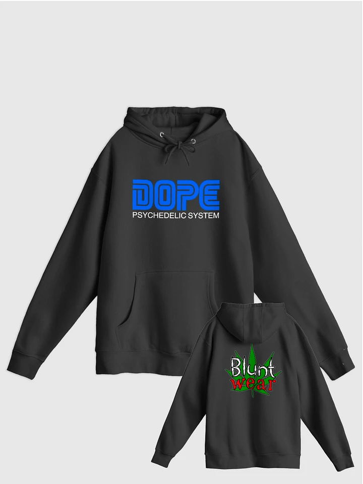 Dope Psychedelic System w Back Black Hoodie product image (1)
