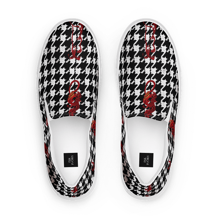 Majestic Houndstooth Royale Canvas Shoe (women's sizes) product image (1)