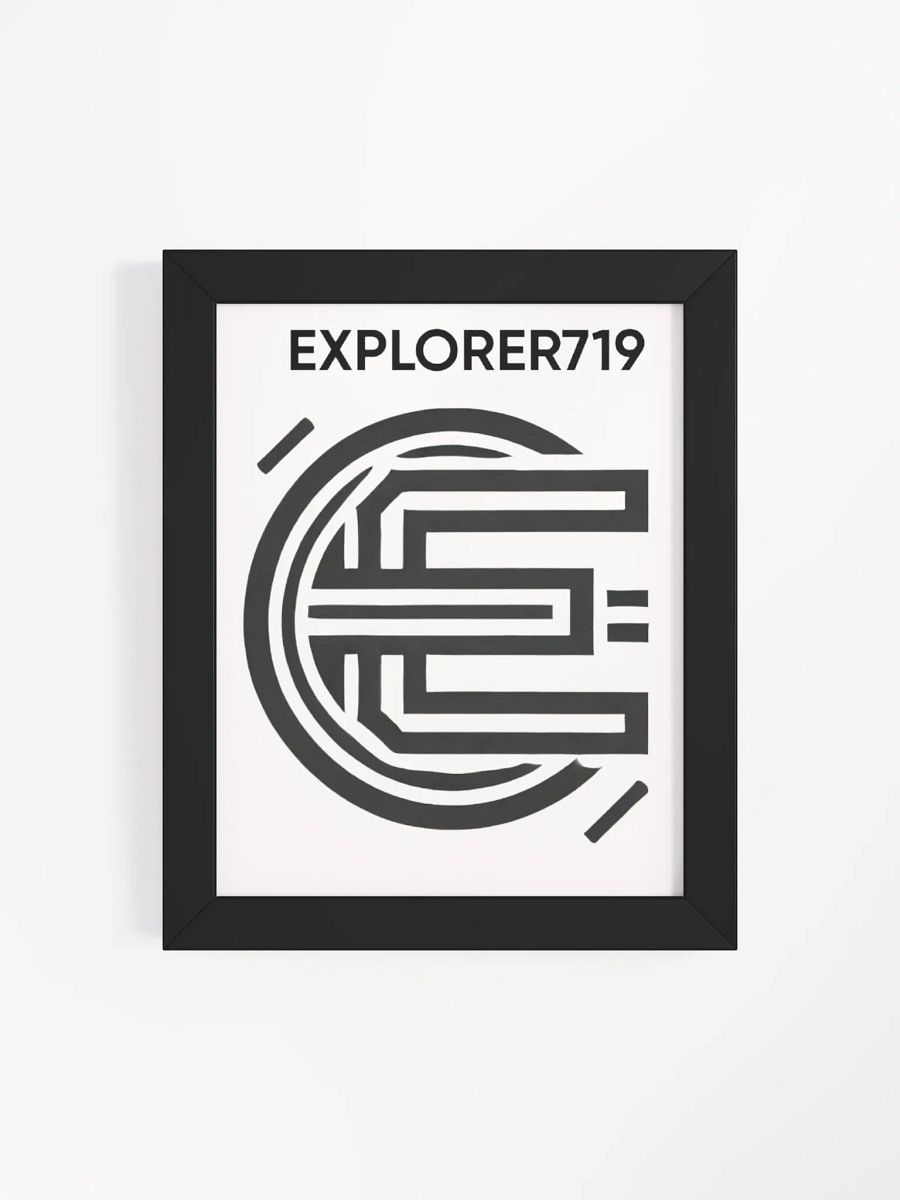 Explorer719 Poster con Cornice product image (4)