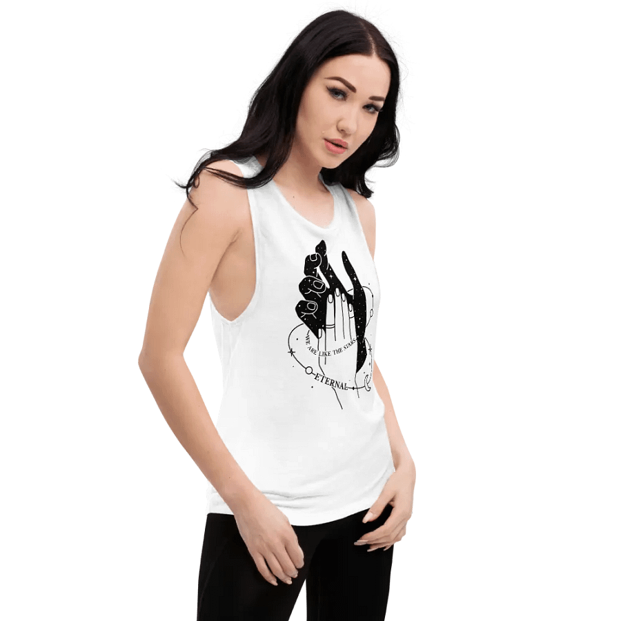 We Are Like The Stars Bella+Canvas Women's Flowy Muscle Tank product image (55)