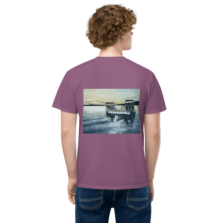 Rampboat Painting Pocket T product image (2)