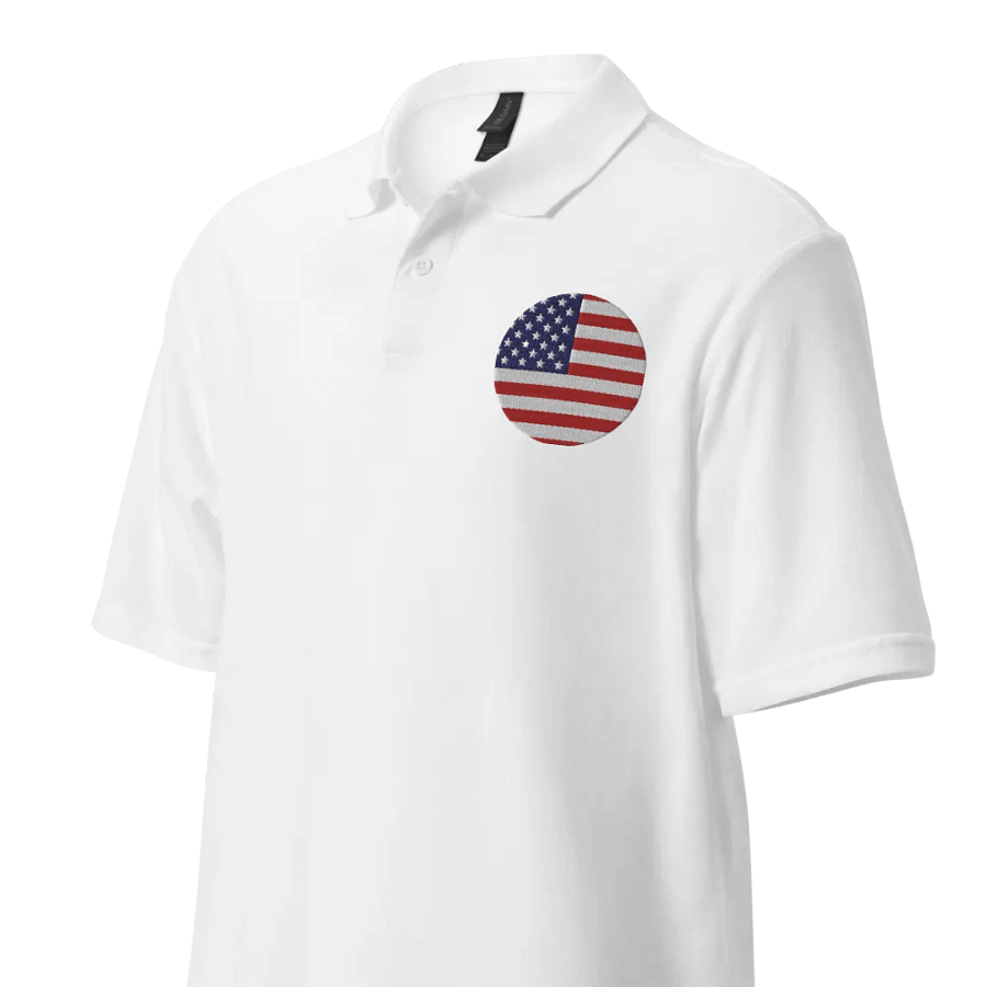 Stars & Stripes Pique Polo product image (4)