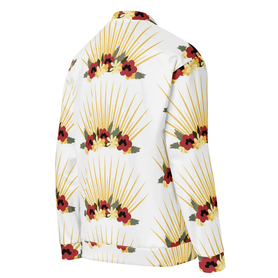 Harvest Bloom All-Over Print Bomber Jacket product image (8)